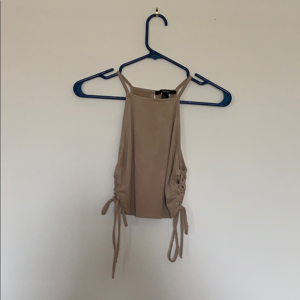 Suede feeling shirt